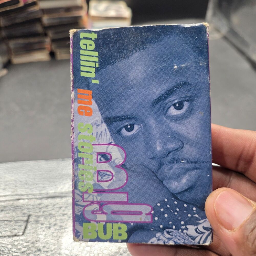 Big Bub Tellin’ Me Stories Vintage Promo Cassette Single Tested